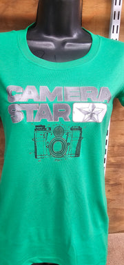 Women's Camera Star t-shirts