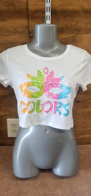 Women's Colors Crop Tops