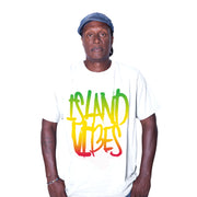 Men's 3 color design Island Vibes t-shirt